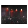 Northlight Pre-Lit Red And Black LED Flickering Candle Christmas Wall Art 1 Northlight Pre-Lit Red And Black LED Flickering Candle Christmas Wall Art -Michaels X-Mas Decor D361871S 1