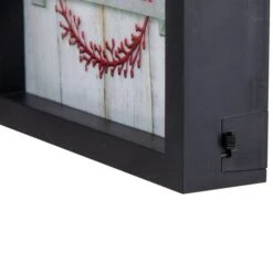 Northlight LED Lighted "Its The Most Wonderful Time Of The Year" Christmas Framed Wall Art -Michaels X-Mas Decor D361879S 5