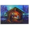 Northlight LED Fiber Optic Lighted Nativity Scene Christmas Wall Art -Michaels X-Mas Decor D361889S 1