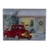 Northlight LED Fiber Optic Retro Red Truck Christmas Wall Art -Michaels X-Mas Decor D361891S 1