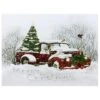 Northlight LED Lighted Truck & Tree Christmas Canvas Wall Art -Michaels X-Mas Decor D361892S 1
