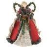 Santa's Workshop 16" Red Homespun Angel Tree Topper 1 Santa's Workshop 16" Red Homespun Angel Tree Topper -Michaels X-Mas Decor D362252S 1