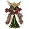 Santa's Workshop 16" Poinsettia Angel Tree Topper 2 Santa's Workshop 16" Poinsettia Angel Tree Topper -Michaels X-Mas Decor D362264S 1
