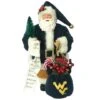 Santa's Workshop 12" West Virginia Santa -Michaels X-Mas Decor D362312S 1