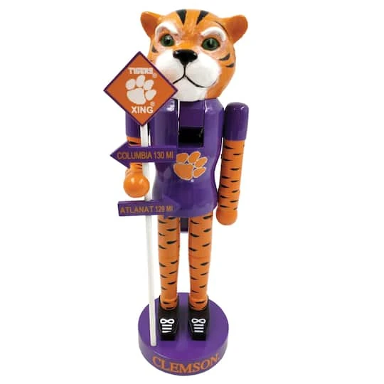 Santa's Workshop 12" Rivalry Nutcracker Clemson University 5 Santa's Workshop 12" Rivalry Nutcracker Clemson University - Image 3