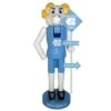 Santa's Workshop 12" University Of North Carolina Rivalry Nutcracker 2 Santa's Workshop 12" University Of North Carolina Rivalry Nutcracker -Michaels X-Mas Decor D362475S 1