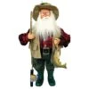Santa's Workshop 15" Bass Fishing Claus -Michaels X-Mas Decor D362522S 1