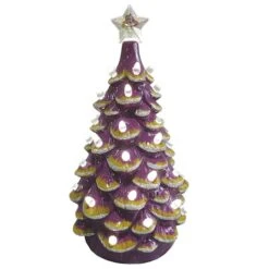 Santa's Workshop 14" NCAA College Team Ceramic LED Christmas Tree East Carolina University -Michaels X-Mas Decor D362545S 1 1