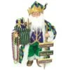 Santa's Workshop 14" French Quarter Claus -Michaels X-Mas Decor D362558S 1