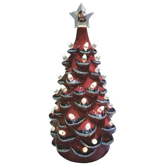 Santa's Workshop 14" NCAA College Team Ceramic LED Christmas Tree University Of South Carolina 3 Santa's Workshop 14" NCAA College Team Ceramic LED Christmas Tree University Of South Carolina