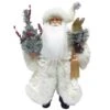 Santa's Workshop 15" White Winter Coat Claus -Michaels X-Mas Decor D362591S 1