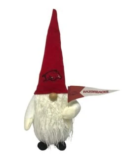 Santa's Workshop 12" College Football Gnome Arkansas Razorbacks -Michaels X-Mas Decor D362613S 1 1