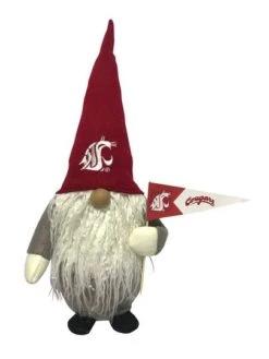 Santa's Workshop 12" College Football Gnome Washington State Cougars 7 Santa's Workshop 12" College Football Gnome Washington State Cougars -Michaels X-Mas Decor D362671S 1 1