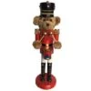 Santa's Workshop 14" Teddy Bear Drummer Nutcracker -Michaels X-Mas Decor D362734S 1