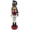 Santa's Workshop 15" Wine Steward Nutcracker -Michaels X-Mas Decor D362755S 1