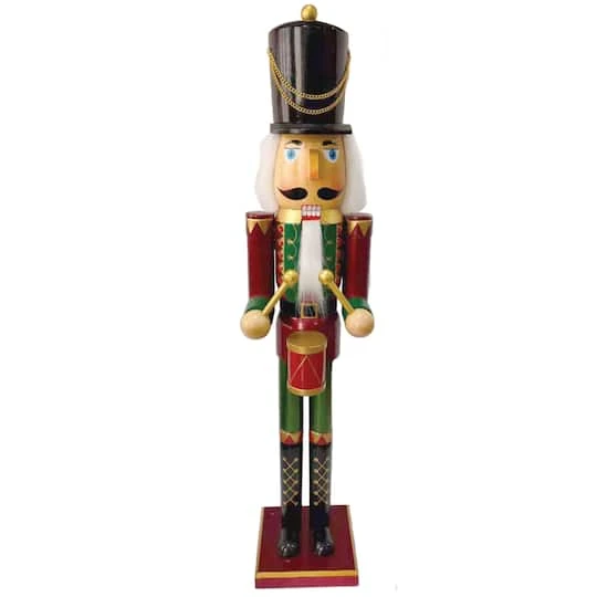 Santa's Workshop 36" Drummer Nutcracker 4 Santa's Workshop 36" Drummer Nutcracker - Image 2