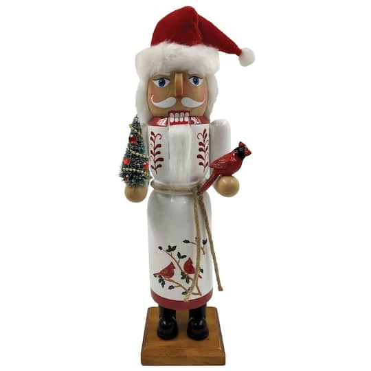 Santa's Workshop 14" Cardinal Claus Nutcracker 3 Santa's Workshop 14" Cardinal Claus Nutcracker