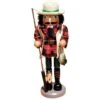 Santa's Workshop 14.5" Bass Fisherman Nutcracker -Michaels X-Mas Decor D362828S 1
