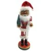 Santa's Workshop 14" Santa With Tree & List Nutcracker -Michaels X-Mas Decor D362830S 1