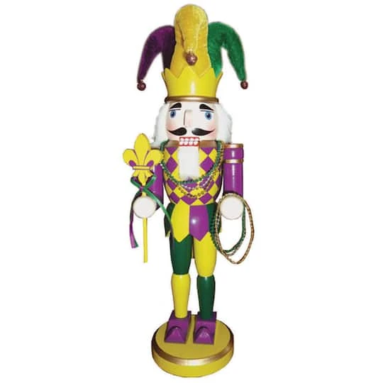 Santa's Workshop 15" Mardi Gras Nutcracker 3 Santa's Workshop 15" Mardi Gras Nutcracker