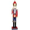 Santa's Workshop 5ft. Red King Nutcracker