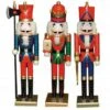 24" Santa's Workshop King, Guard, Soldier Figurine Set 1 24" Santa's Workshop King, Guard, Soldier Figurine Set -Michaels X-Mas Decor D362841S 1