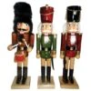 Santa's Workshop 14" Natural Wood Nutcracker Set, 3ct. 2 Santa's Workshop 14" Natural Wood Nutcracker Set, 3ct. -Michaels X-Mas Decor D362856S 1
