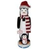 Santa's Workshop 13.5" North Pole Penguins Nutcracker 1 Santa's Workshop 13.5" North Pole Penguins Nutcracker -Michaels X-Mas Decor D362858S 1