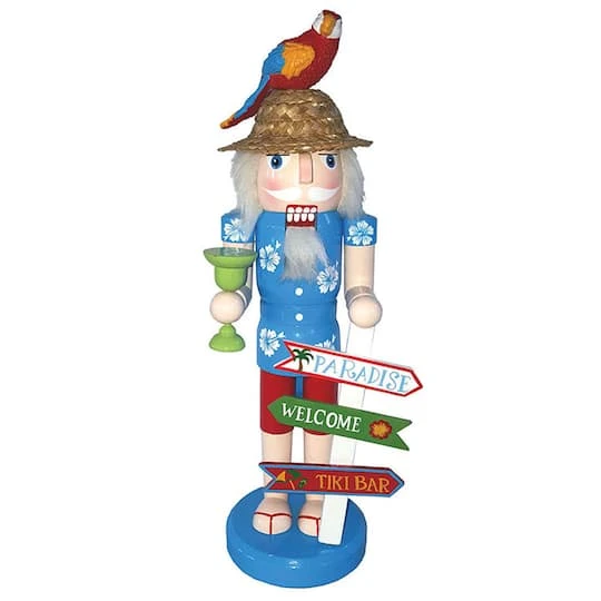 Santa's Workshop 14" Welcome To Paradise Nutcracker 3 Santa's Workshop 14" Welcome To Paradise Nutcracker