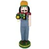 Santa's Workshop 14" Farmer With Tractor Nutcracker