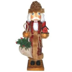 Santa's Workshop 14" Pinecone Santa Nutcracker -Michaels X-Mas Decor D362880S 1 1