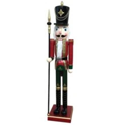 Santa's Workshop 60" Red & Green Royal Guard Nutcracker