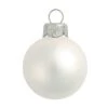 Whitehurst 2ct. 6" Matte Glass Ball Christmas Ornament Silver Matte -Michaels X-Mas Decor D384975S 1