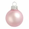 Whitehurst 2ct. 6" Matte Glass Ball Christmas Ornament Baby Pink Matte -Michaels X-Mas Decor D385021S 1