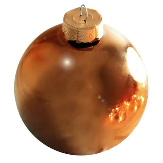Whitehurst 28ct. 2" Shiny Glass Ball Ornaments Chocolate 4 Whitehurst 28ct. 2" Shiny Glass Ball Ornaments Chocolate - Image 2