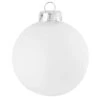 Whitehurst 40ct. 1.5" Matte Glass Christmas Ornaments Snow White 1 Whitehurst 40ct. 1.5" Matte Glass Christmas Ornaments Snow White -Michaels X-Mas Decor D385050S 1