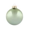 2ct. 6" Shiny Glass Ball Ornaments Lime Shiny -Michaels X-Mas Decor D385071S 1