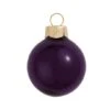 Whitehurst 40ct. 1.5" Shiny Glass Christmas Ornaments Purple 1 Whitehurst 40ct. 1.5" Shiny Glass Christmas Ornaments Purple -Michaels X-Mas Decor D385087S 1