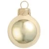 Whitehurst 28ct. 2" Shiny Glass Ball Ornaments Champagne