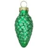 Whitehurst 56ct. 2" Matte Green Glass Pinecone Ornaments -Michaels X-Mas Decor D385168S 1