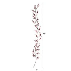 6ft. Red Berry Artificial Garland, 2ct. -Michaels X-Mas Decor D386482S 2