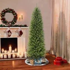 7ft. Unlit Pencil Fraser Fir Artificial Christmas Tree -Michaels X-Mas Decor D393447S 3