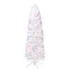 6.5ft. Pre-Lit White Pencil Northern Fir Artificial Christmas Tree, White Lights -Michaels X-Mas Decor D393474S 1