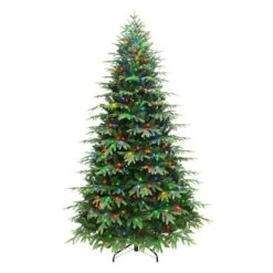 7.5ft. Pre-Lit Rutland Spruce Artificial Christmas Tree, Dual Color Lights 9 7.5ft. Pre-Lit Rutland Spruce Artificial Christmas Tree, Dual Color Lights -Michaels X-Mas Decor D393484S 12