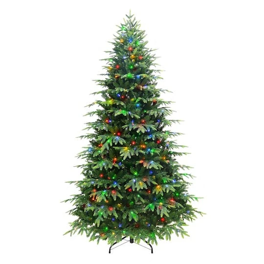 7.5ft. Pre-Lit Rutland Spruce Artificial Christmas Tree, Dual Color Lights 5 7.5ft. Pre-Lit Rutland Spruce Artificial Christmas Tree, Dual Color Lights - Image 3