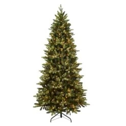 7.5ft. Pre-Lit Slim Westford Spruce Artificial Christmas Tree, Clear Lights