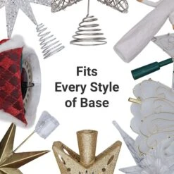 Village Lighting Christmas Tree Topper Holder 17 Village Lighting Christmas Tree Topper Holder -Michaels X-Mas Decor D403170S 12