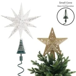 Village Lighting Christmas Tree Topper Holder 19 Village Lighting Christmas Tree Topper Holder -Michaels X-Mas Decor D403170S 14