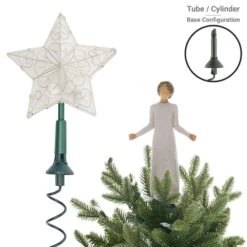 Village Lighting Christmas Tree Topper Holder 20 Village Lighting Christmas Tree Topper Holder -Michaels X-Mas Decor D403170S 15