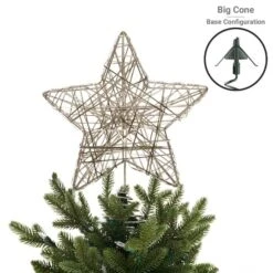 Village Lighting Christmas Tree Topper Holder 21 Village Lighting Christmas Tree Topper Holder -Michaels X-Mas Decor D403170S 16